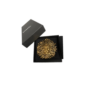 Broche Chanel Tête de Lion